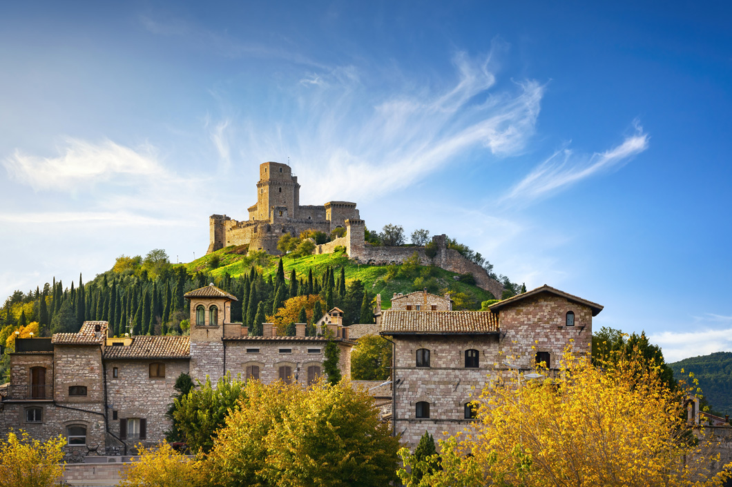 assisi-town-and-rocca-maggiore-fortress-perugia-2021-08-30-05-27-09-utc